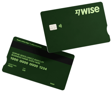 Get physical and virtual cards with Wise